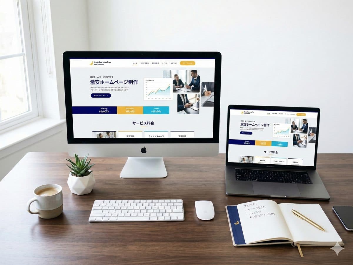 激安ホームページ制作