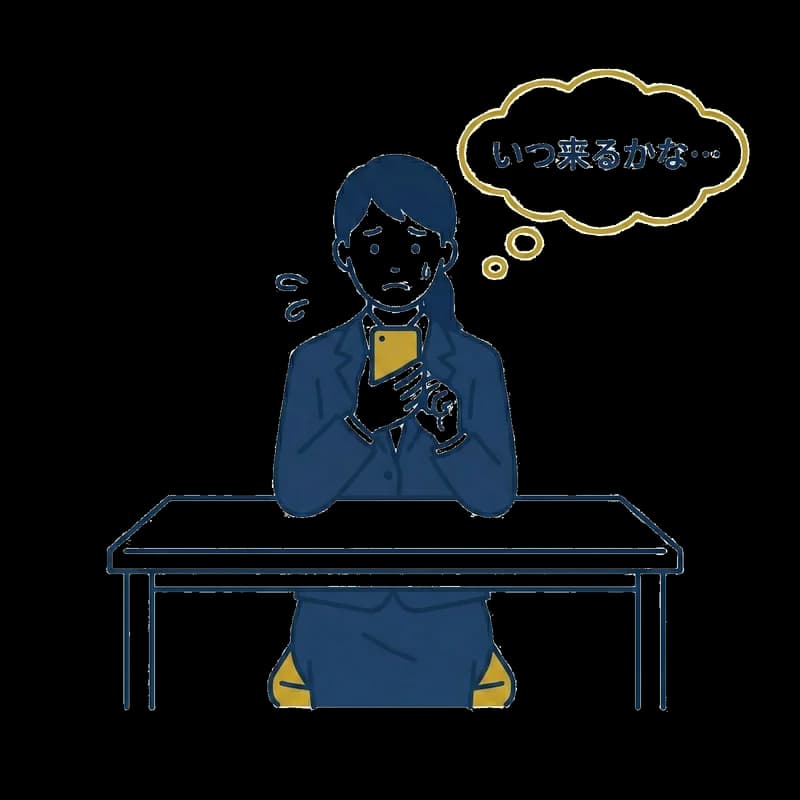 紹介を待つ女性