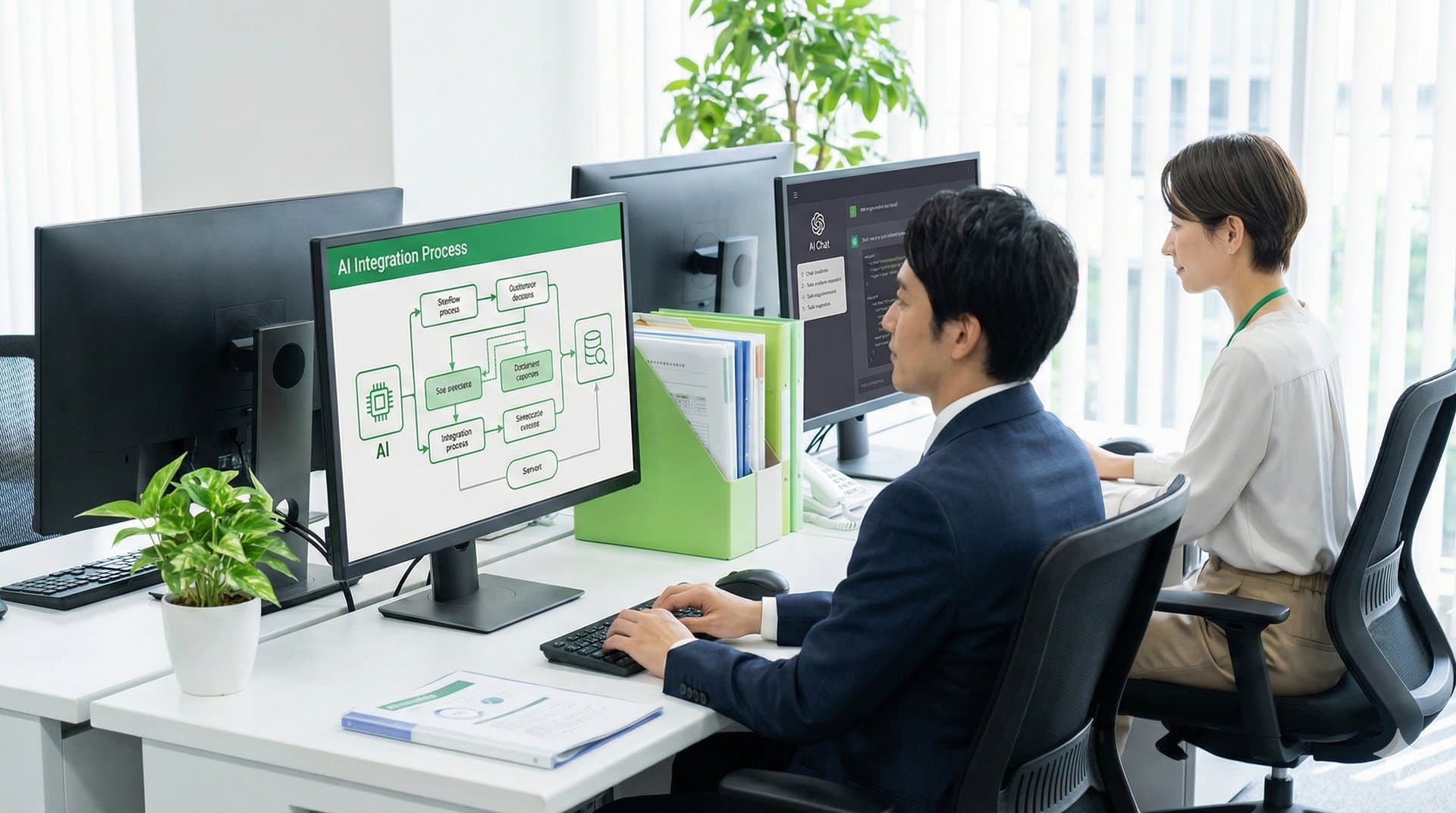 業務フローへのAI組み込み