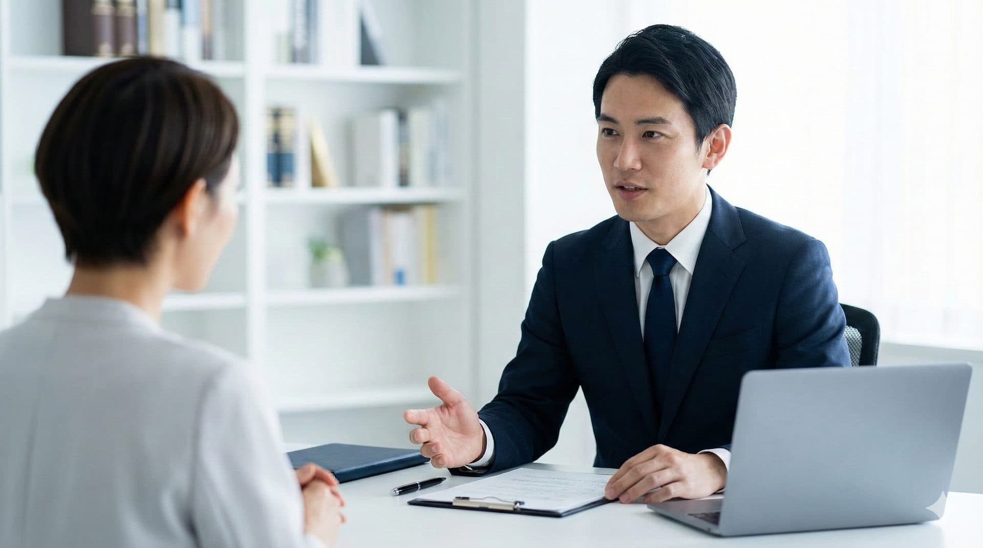 士業の相談風景