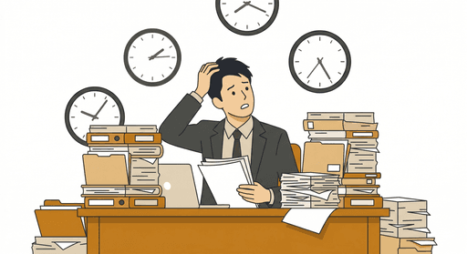 忙しくてHP対応まで手が回らない